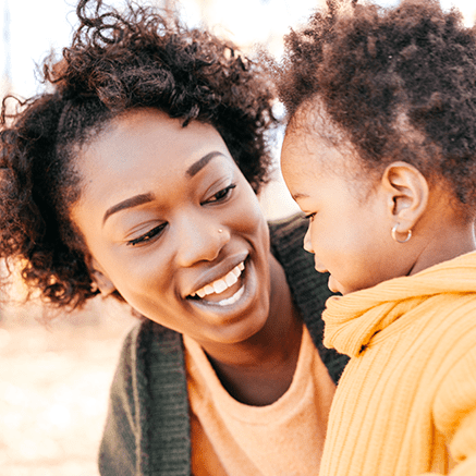 Ways We Protect You mother talking to child